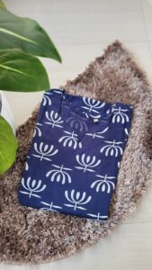 navy blue kurti