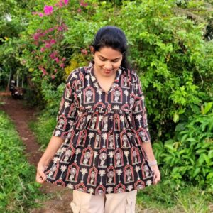 pathrika short kurti